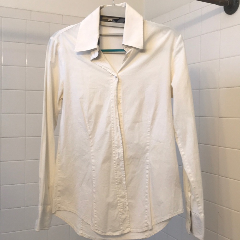 Burberry collared button down shirt